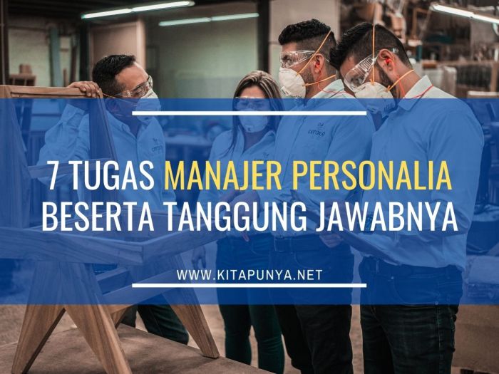 Tugas manajer personalia