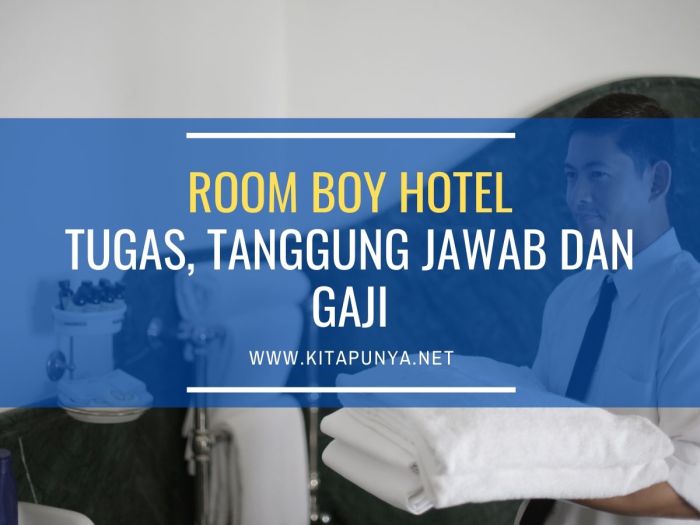 Room boy hotel