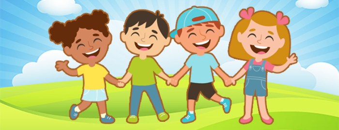 Perbedaan menghargai toleransi pendidikan ilustrasi dekat